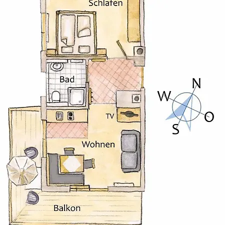 Gaestehaus Bergwinkl 雷特温克尔